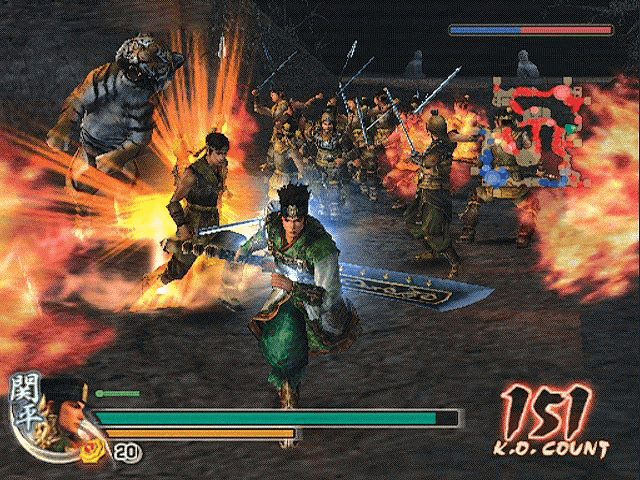 Dynasty Warriors 5 screenshot 2 for Xbox
